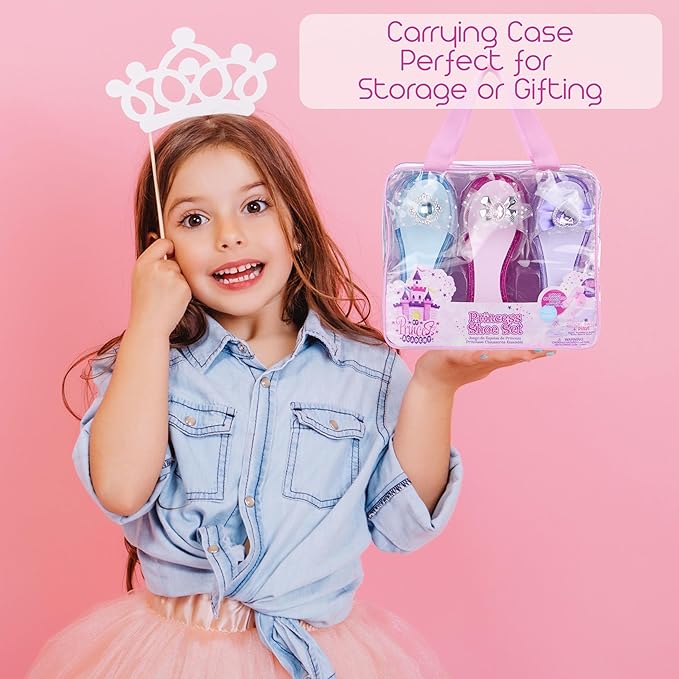 EXPRESSIONS 3Pack Princess Shoes Set