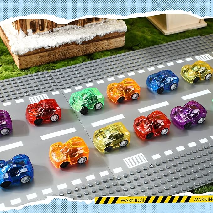 Jerify 240 Pack Pull Back Cars Bulk Mini Car Assorted Colorful Cars Party Favor Pinatas Fillers Small Vehicles for Party Favors Holiday Goodie Bag Stuffers Teacher Treasure Prize
