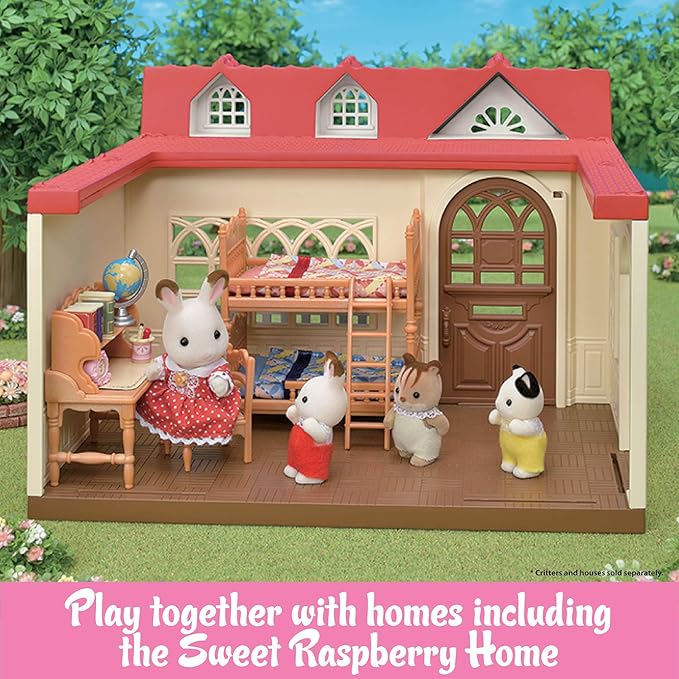 Calico Critters Children's Bedroom Set, Paper, Multicolor