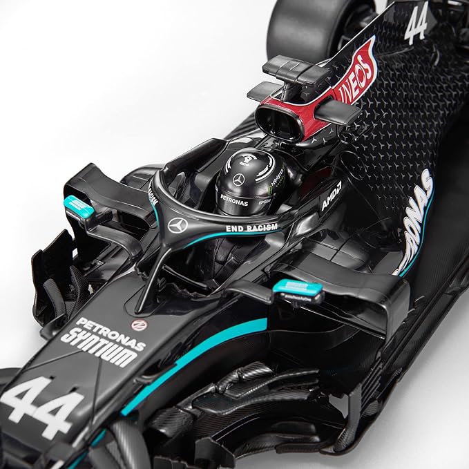 Voltz Toys Authentic Licensed 1:12 Mercedes-Benz F1 W11 Remote Control Vehicle - RC for Kids and Adults - 2.4GHz RC for Gift (1:12 Mercedes-Benz F1 W11)