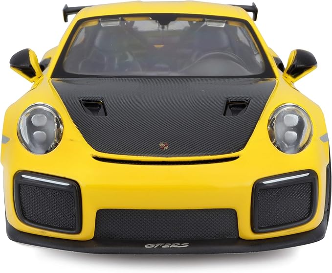 Maisto 1:24 Scale Special Edition 2018 Porsche 911 GT2 RS Diecast Vehicle - Yellow/Black