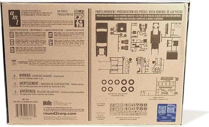 AMT 1969 Ford Falcon Modified Stocker 1:25 Scale Model Kit