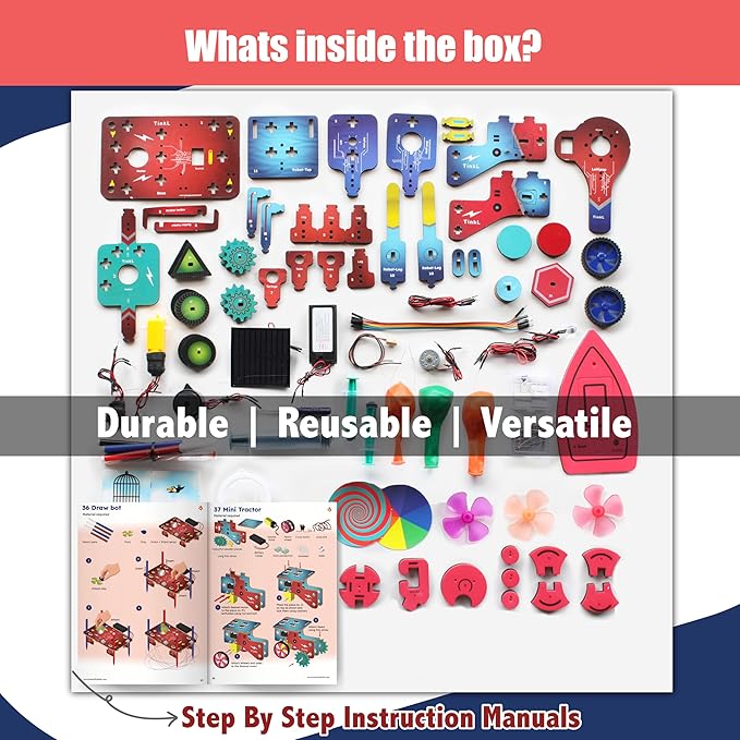 Butterfly EduFields 70+ Jumbo STEM Projects Kit for Kids Age 12-14 | Engineering & STEM Robotic Kits for 8-12 Year Olds | Electronics Circuits | Best Birthday Gift for Kids Age 12-14