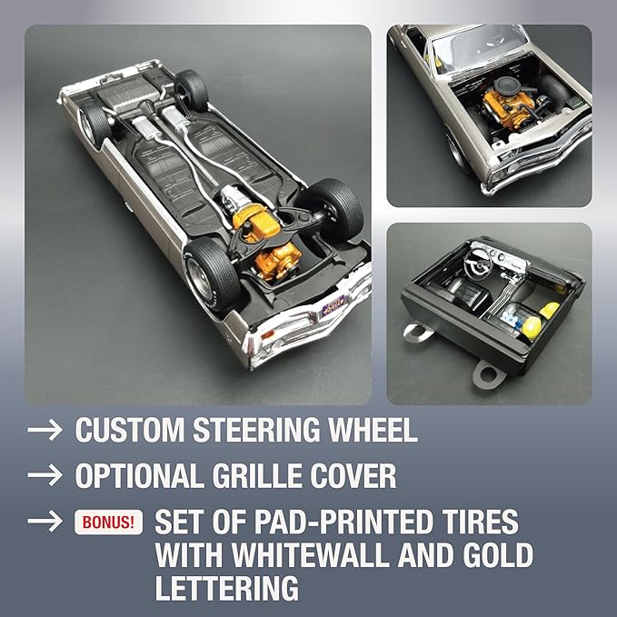 AMT 1965 Chevy El Camino w/Camper 1:25 Scale Model Kit