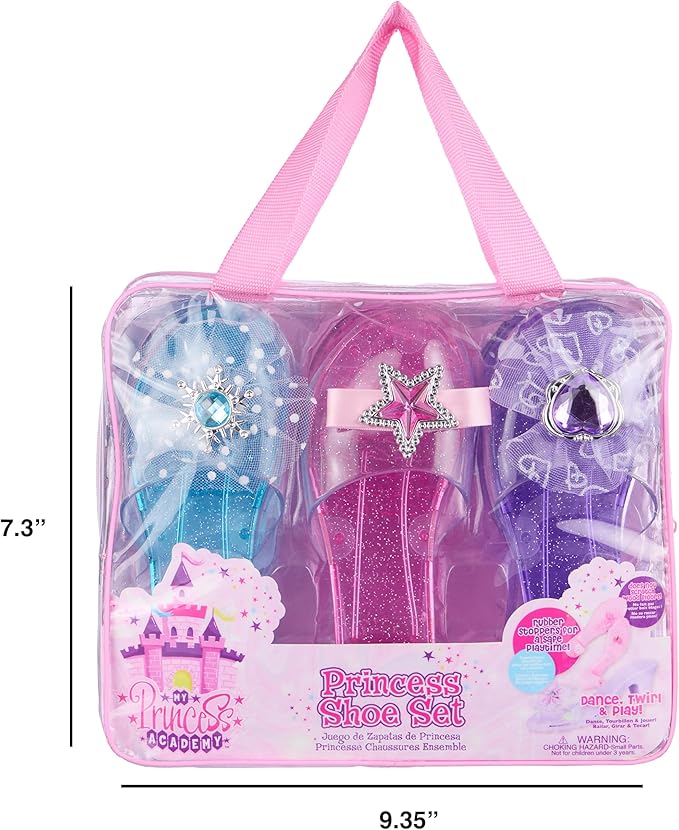 EXPRESSIONS 3Pack Princess Shoes Set