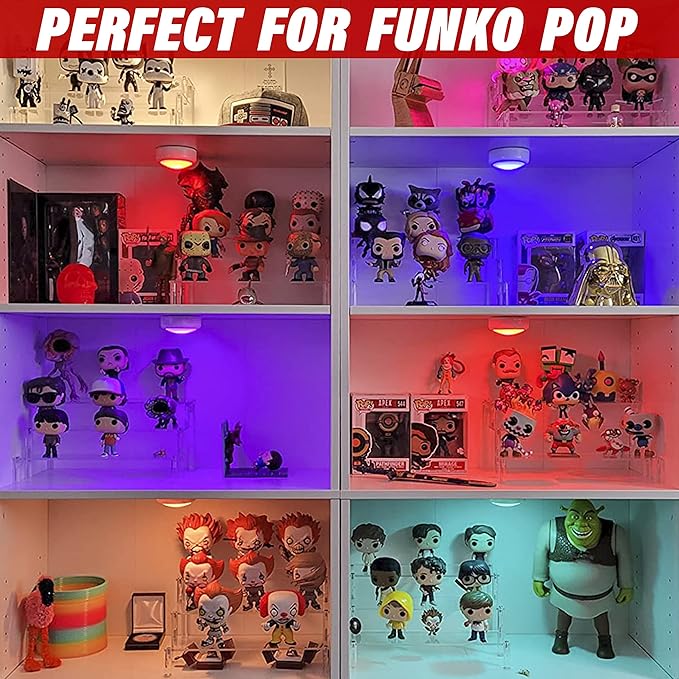 Acrylic Display Risers,Clear Display Risers Stand Small Mini Shelf 3 Tiered Cupcake Stand for Food Desserts Stand Shelves for Party Perfume Organizer Toys Figures Collections Cosmetic Products Tabletop Use