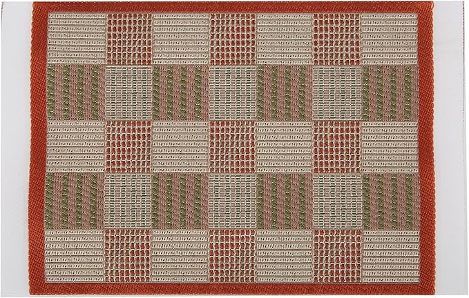 Dollhouse Decoration Accessories Miniature Carpet Floral Print Vintage Woven Rugs Miniature Turkey Rugs 1/12 Scale Furniture Accessories (Variation)
