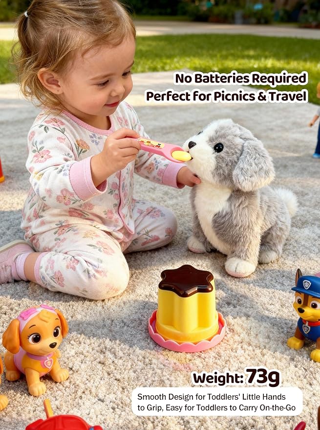 Pudding Feeding Toys Doll Toy Foods Set for Toddlers 3 4 5 6 Feeding Toy Perfect for Doll Role Play for 3 4 5 6 7 Year Old Girls with Spoon（2 Pieces）