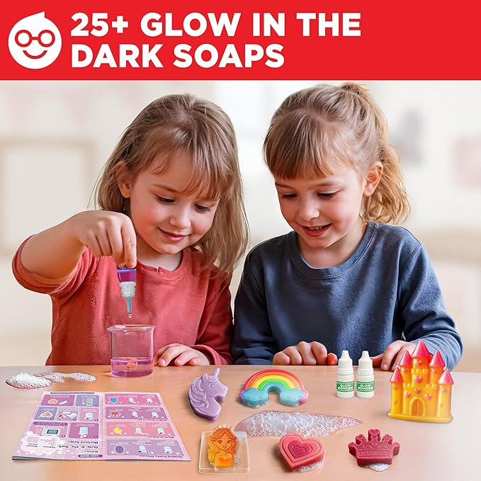 Doctor Jupiter Super Science Gift Set | Set of ‘Girls’ First Science Kit’, ‘Princess Super Soaps’ for Kids Ages 4+ | Birthday Gift Ideas, STEM Learning & Educational Toys for 4-5-6-7-8 Year Old Girls