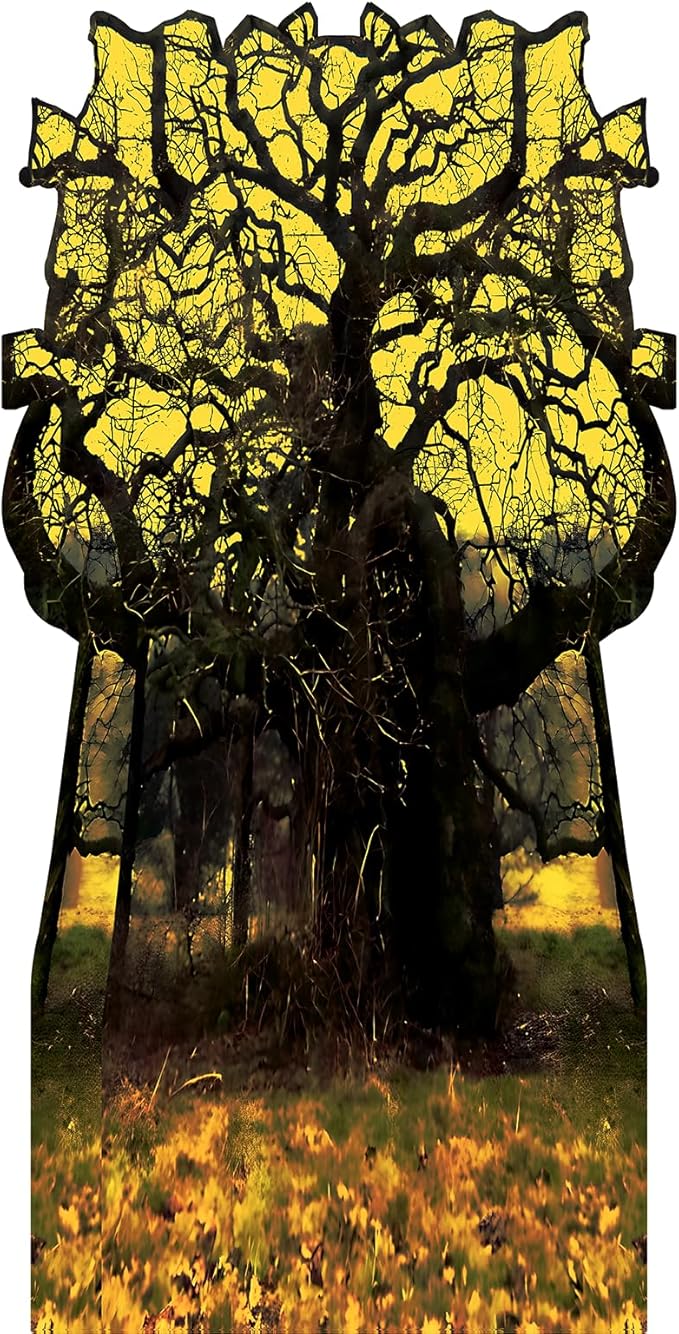 SP13254 Domesday Oak Spooky Ancient Collapsed Tree Circa 2009 Cardboard Cutout Standee Standup