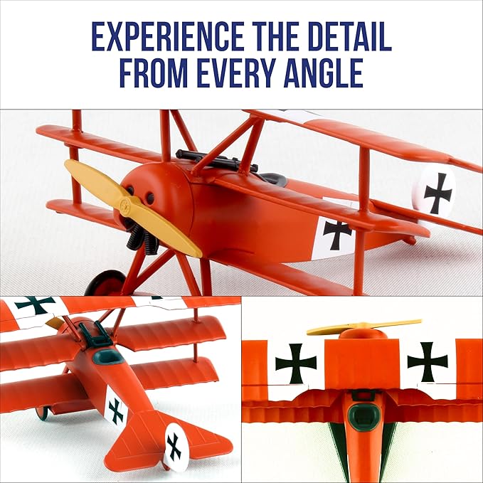Daron Worldwide Trading Fokker DR.I 1:63 Red Baron Vehicle