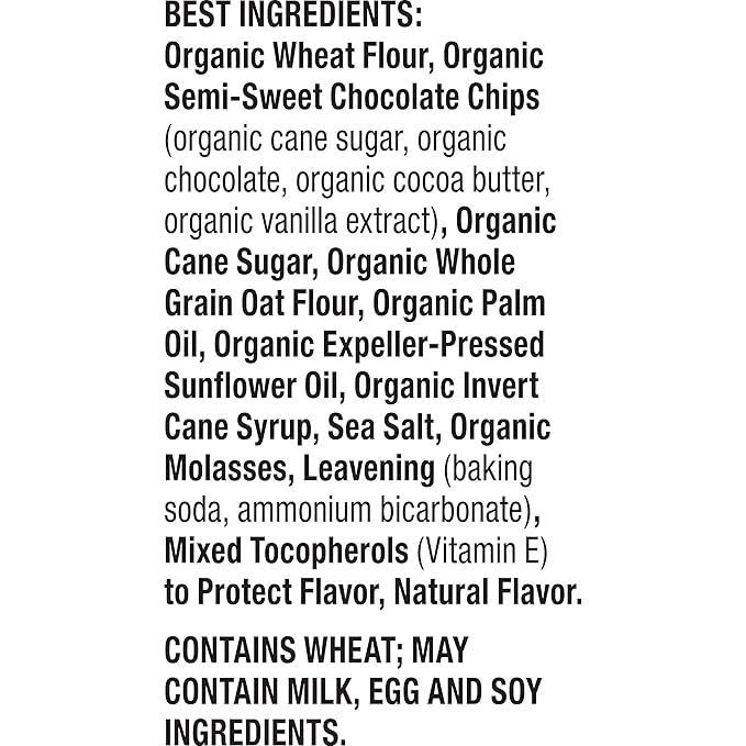 Annie's Organic Chocolate Chip Cookie Bites 10 Ct, 10.5 oz (Pack of 6)