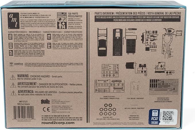 AMT 1969 Ford Galaxie Hardtop 1:25 Scale Model Kit