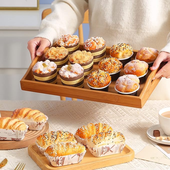Joeabor Fake Cupcakes, Artificial Cupcakes for Display, Realistic Fake Food, Artificial Cake Fake Desserts Pastries for Decoration, Decorative Faux Cakes Set C 6 Pack