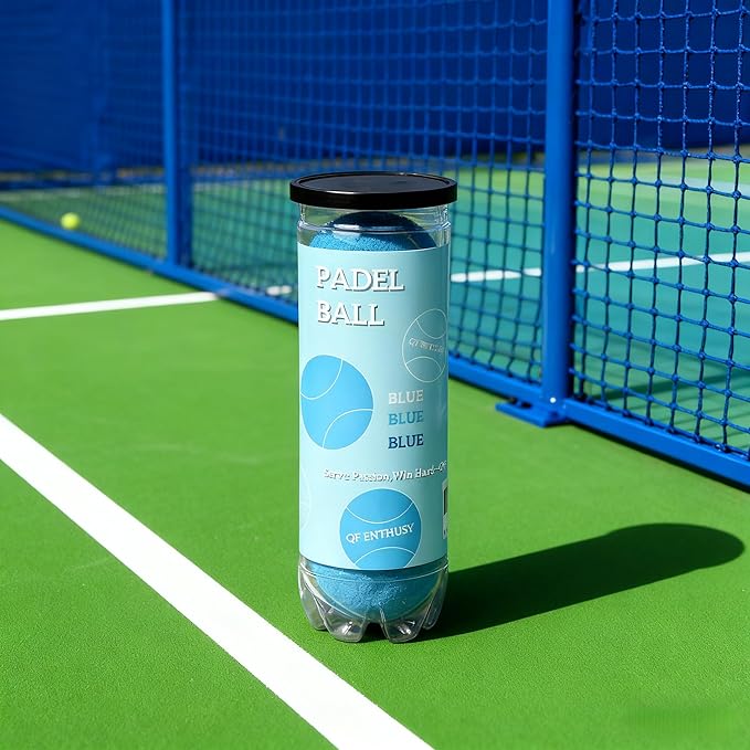 QF ENTHUSY Pink Tennis Balls, 3 Pack Colored Tennis, Suitable for Beginner, Training, Matches & Practice Sessions