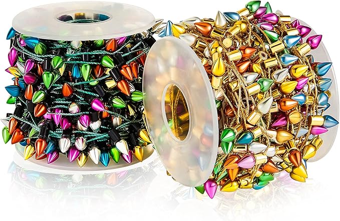 Tuanse 65.6 ft House Fake String Lights Decorations Miniature Light String Crafts for House Furniture Accessories Wedding Party Decor(Classic)