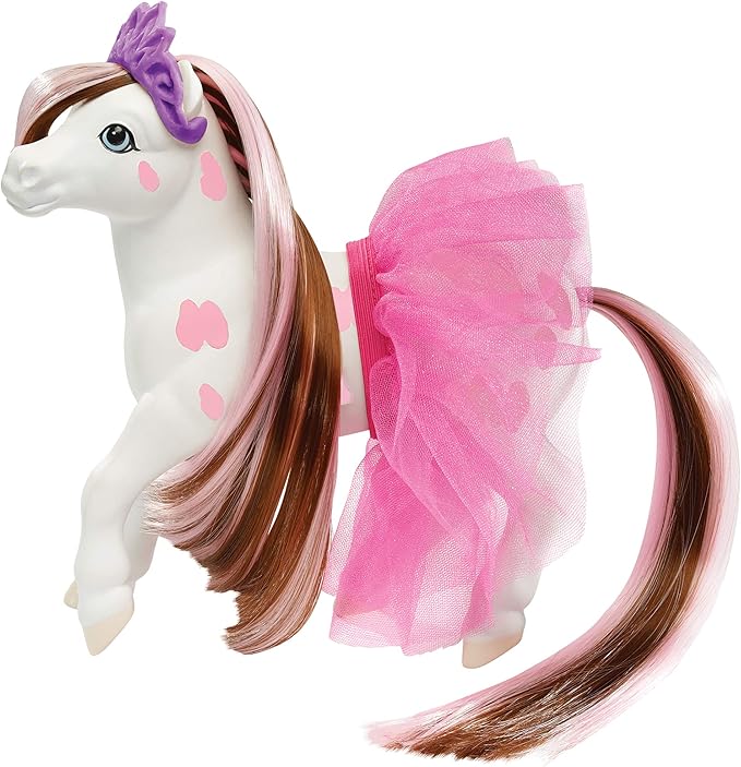 Breyer Horses Color Changing Bath Toy | Blossum The Ballerina Horse | Brown/White with Surprise Pink Color | 7" X 7.5" | Horse Toy | Ages 3+ | Model #7231