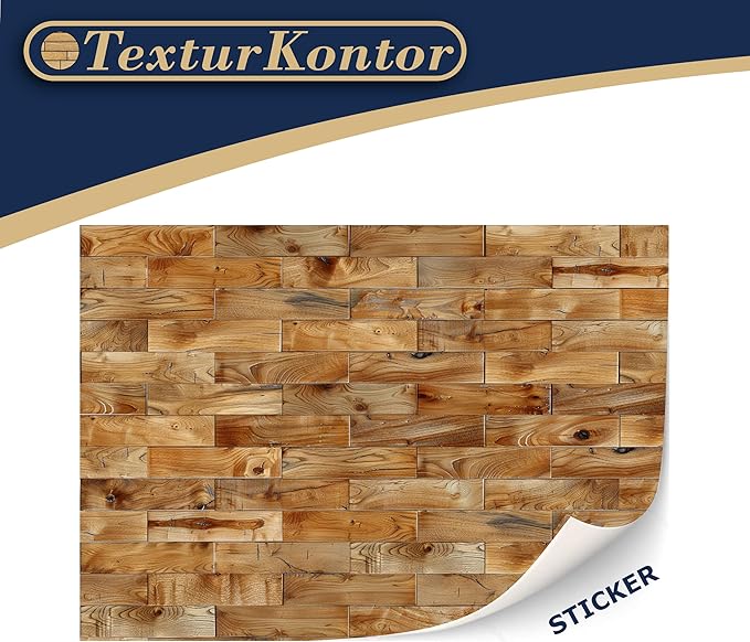 3 Sheets Self-Adhesive Flooring for Dollhouse 1:12 Scale (Honey Oak)