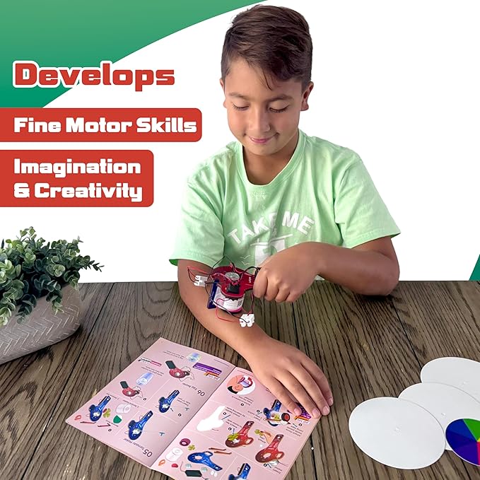 Butterfly EduFields 100+ STEM Toys for Ages 8-13 Boys Girls | STEM Projects kit for Kids 6 7 8 9 10 12 Years | Motor Machines - Robotics & Engineering Toys | Gifts for Smart Kids
