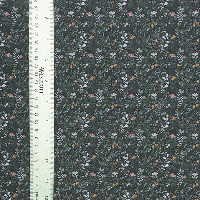iLAND Originality Dollhouse Wallpaper 39 * 15.7 inch, Dollhouse Accessories on 1:12 Scale or 1:6 Scale (Flower Path)