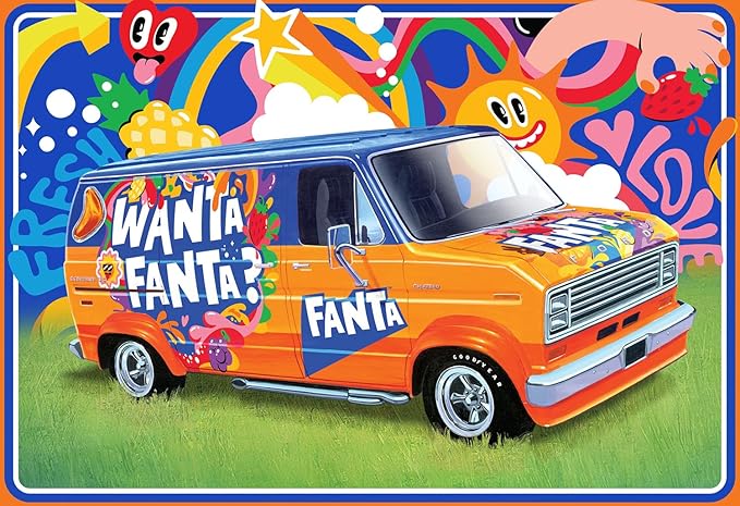 AMT 1977 Ford Custom Van Fanta