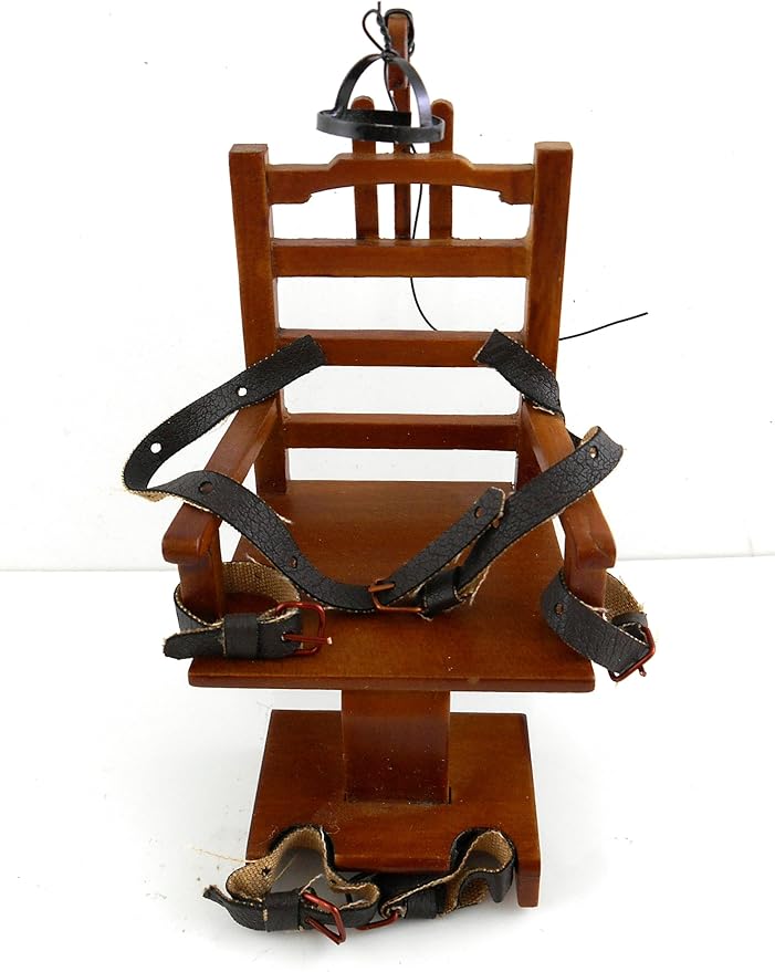 Doll House Miniature Electric Chair
