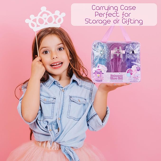 EXPRESSIONS 3Pack Princess Shoes Set