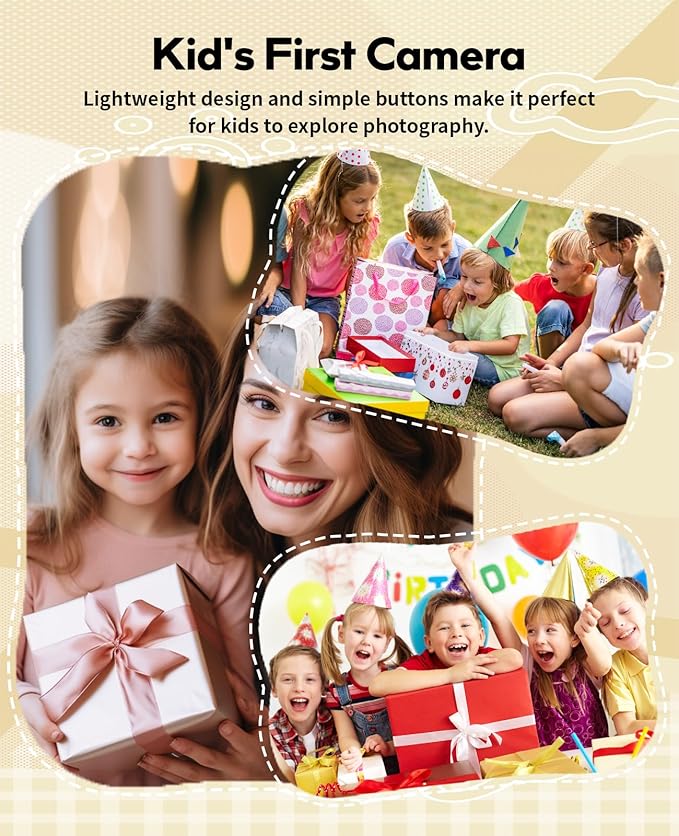 FLATIC Mini Keychain Camera –4K Digital Tiny Camera with 32GB Card & Elegant Gift Box, Fun Pocket-Sized Gadget for Kids & Adults, Collectible Gift for Travel, Birthdays & Stocking Stuffers, Black