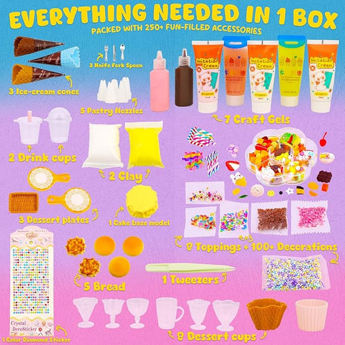 16 DIY Miniature Food Making Material Kit Kitchen Mini Food Set Multi-Style Dessert Drink Making Make Your Food