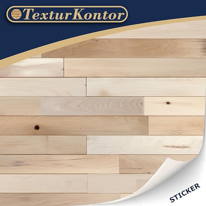 3 Sheets Self-Adhesive Flooring for Dollhouse 1:12 Scale (Creme Colored Oak 1)