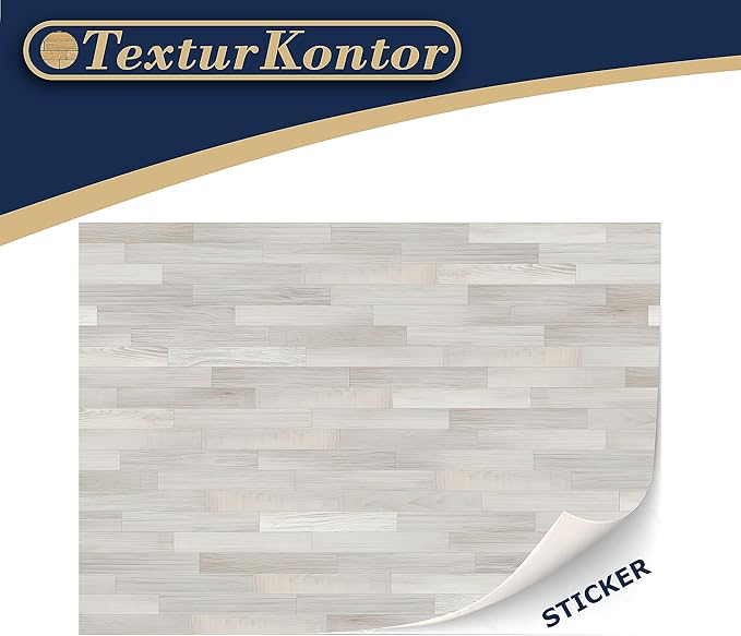 3 Sheets Self-Adhesive Flooring for Dollhouse 1:12 Scale (White Oak)
