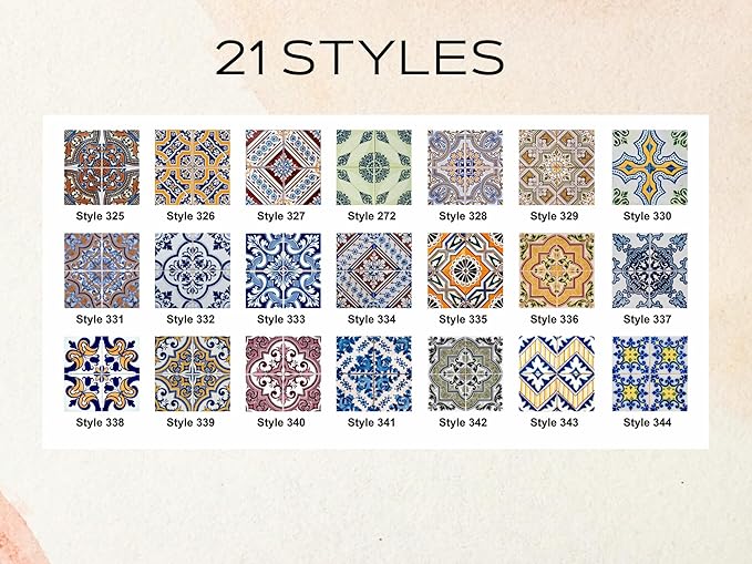 150 pcs, Dollhouse Flooring, 1:12 Scale Doll House Tiles, Miniature Checkerboard Floor, REDUCIO! (Spanish Tiles)