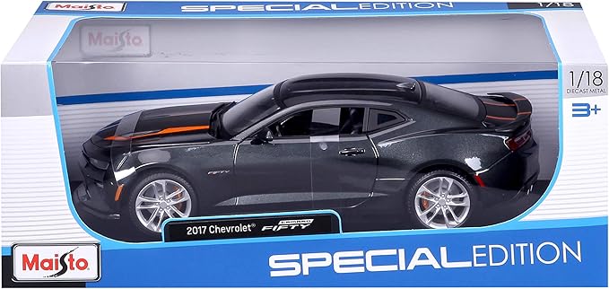 Maisto 1:18 SE 2017 50th Anniversary Chevrolet Camaro (Metallic Gray)