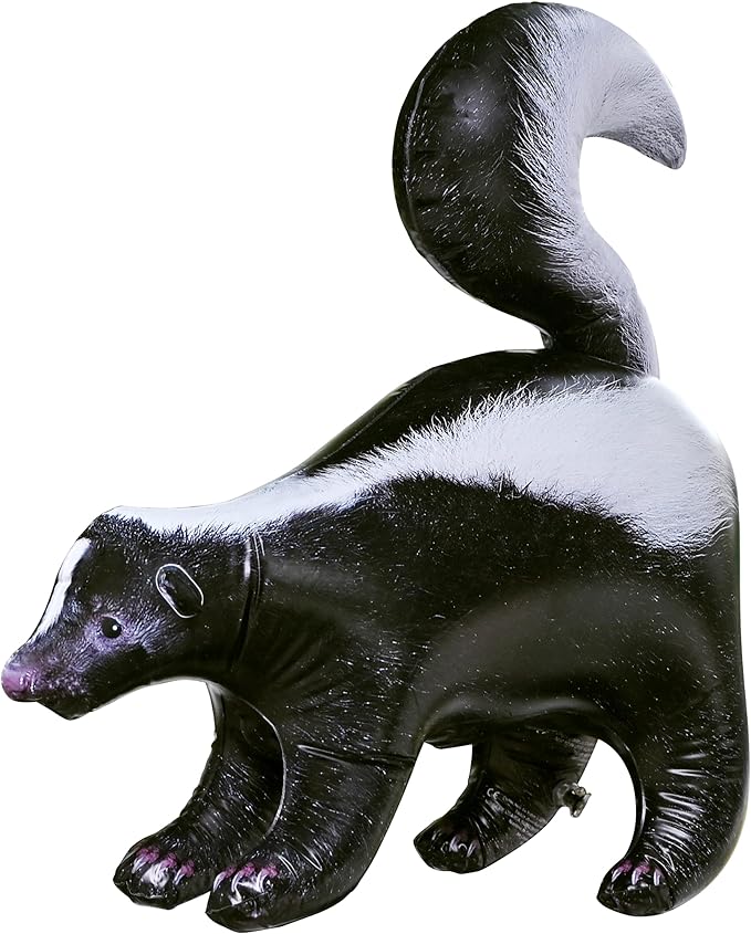 Jet Creations Inflatable Striped Skunk 30" Prop Figurine Educational For Kids & Adults Stuffed Animals AN-SKUNK, Multicolor