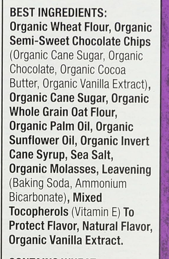 Annie's Organic Chocolate Chip Cookie Bites, 10 Pouches, 10.5 oz
