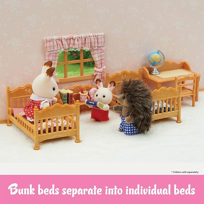 Calico Critters Children's Bedroom Set, Paper, Multicolor