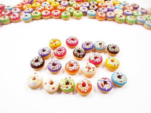 10 Sprinkle Donut Bakery Dollhouse Miniatures Food 3611