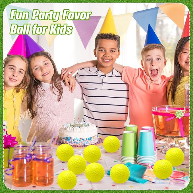 Libima Mini Golf Stress Ball Bulk Foam Practice Balls Stress Relief Sports Ball Training for Golf Birthday Party Favors Carnival Classroom Reward Indoor Outdoor