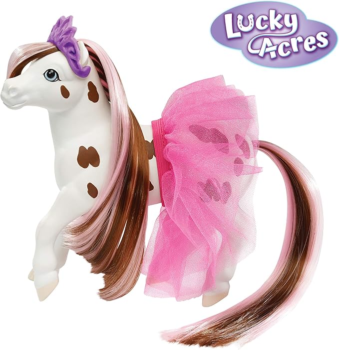 Breyer Horses Color Changing Bath Toy | Blossum The Ballerina Horse | Brown/White with Surprise Pink Color | 7" X 7.5" | Horse Toy | Ages 3+ | Model #7231