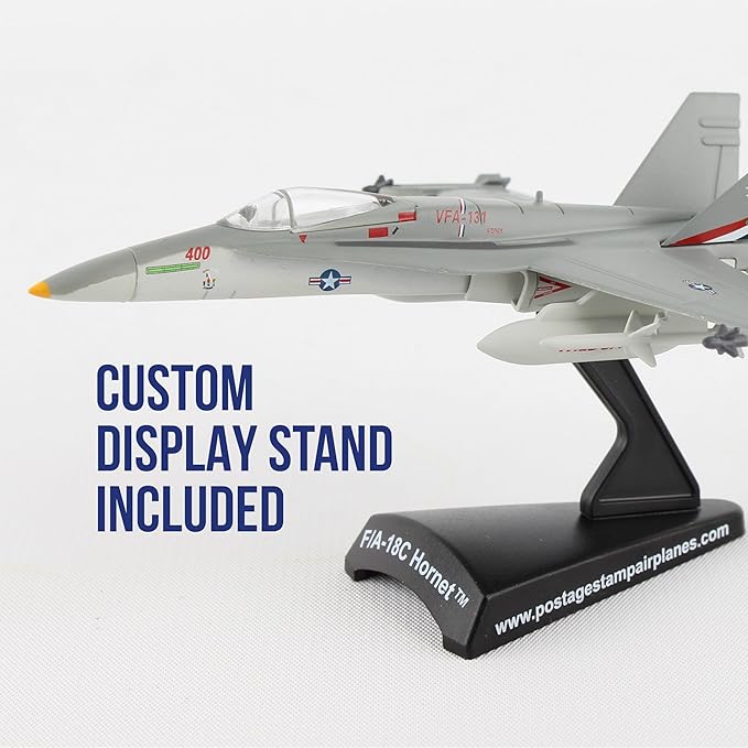 Daron Worldwide Trading F/A-18C VFA131 Wildcats Vehicle,Silver