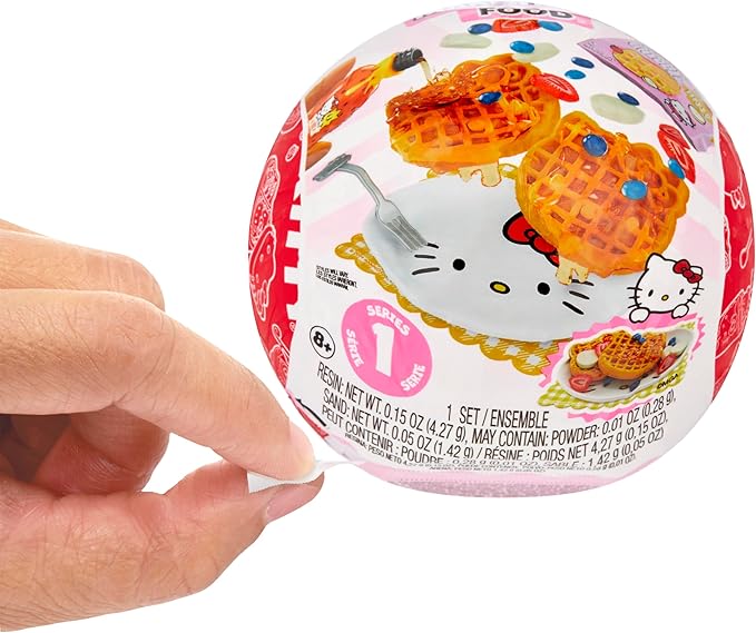 MGA's Miniverse Make It Mini Food Hello Kitty (2 Pack), Mini Collectibles, Sanrio, Mystery Blind Packaging, DIY, Crafts, Resin Play, Replica Food, Novelty, NOT Edible, 8+