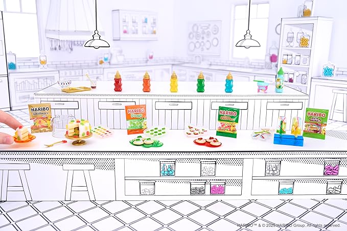 MGA's Miniverse Make It Mini HARIBO Multipack, DIY, Resin Play, Hobby, Gifts, Replica Food, NOT Edible, Collectors, 8+
