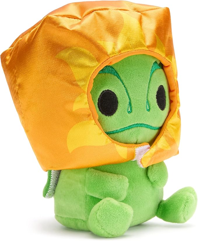 Disney Store Official Mini Mix-Its Plushies – Pascal - Cute Stuffed Animals - Mix & Match Detachable Hats - Hook and Loop Strap - Plush Toys for Kids and Collectors, 7 Inch