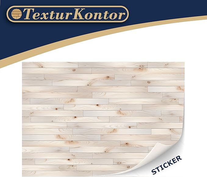 3 Sheets Self-Adhesive Flooring for Dollhouse 1:12 Scale (Creme Colored Oak 2)