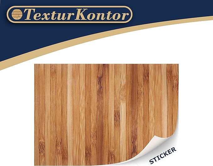 3 Sheets Self-Adhesive Flooring for Dollhouse 1:12 Scale (Bamboo)
