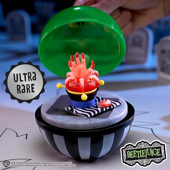MGA's Miniverse Make It Mini Halloween, Beetlejuice, Mini Collectibles, Mystery Blind Packaging, Spooky, Halloween, Seasonal, DIY, Crafts, Resin Play, Replica Food, NOT Edible, Collectors, 8+
