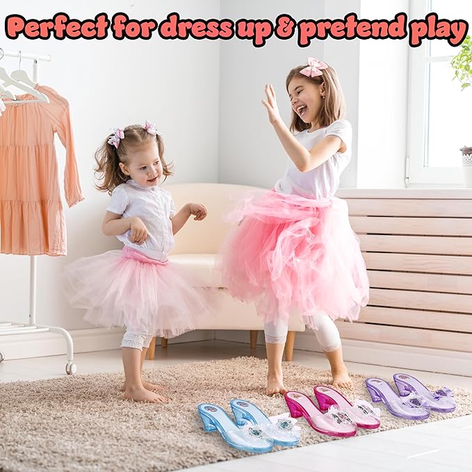 EXPRESSIONS 3Pack Princess Shoes Set
