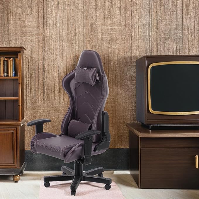 SUPVOX Miniature Gaming Chair Model, Realistic Tiny Computer Chair for Dollhouse Furniture, Office Desk Decor and Collector Display
