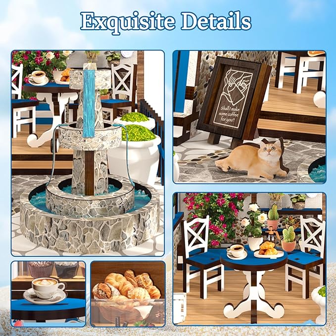 Book Nooks for Adults, DIY Miniature Dollhouse Book Nook Kit, Model Kits Craft Kits for Adults, 3D Wooden Puzzle Book Nook Craft Bookshelf Decor, Adult Craft Kits Gift with Led Light