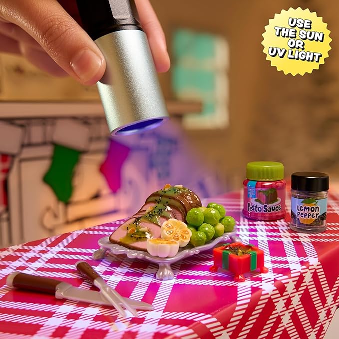 MGA's Miniverse Make It Mini Holiday 2025, The Grinch Dr. Seuss, Mini Collectibles, Mystery Blind Packaging, Holiday, Seasonal, DIY, Crafts, Resin Play, Replica Food, NOT Edible, Collectors, Gift, 8+